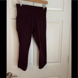 Lululemon cropped leggings
